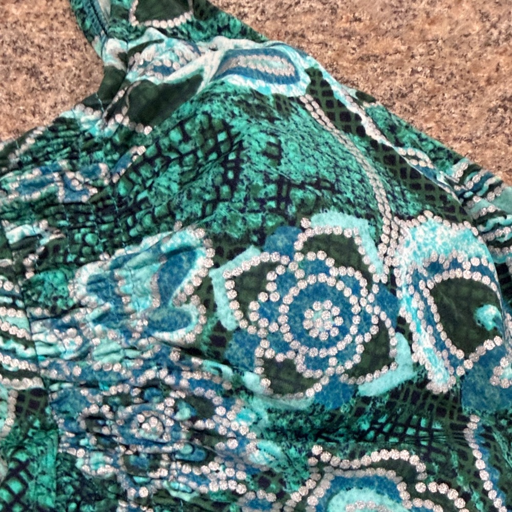 Rose Marie Reid Floral Patterned Swimsuit size 16 - Picture 3 of 11